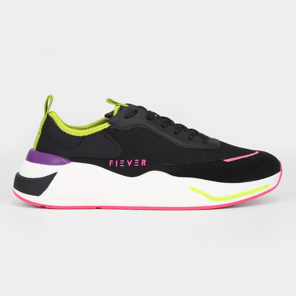 Tênis Fiever Beat Lace All Gender Feminino Menor preço em Tênis Fiever Beat Lace All Gender Feminino