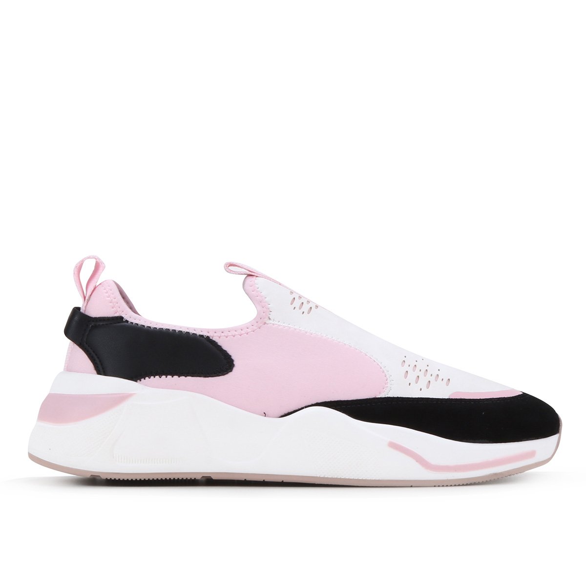 Tênis Fiever Beat Masculino - Rosa+Branco Menor preço em Tênis Fiever Beat Masculino - Rosa+Branco