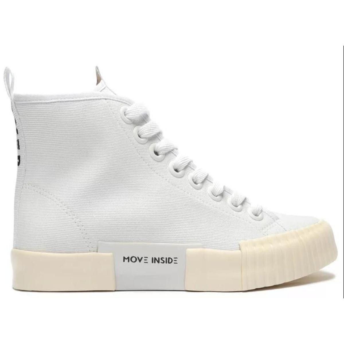 Tenis Fiever Blink Bota Feminino - Branco Menor preço em Tenis Fiever Blink Bota Feminino - Branco