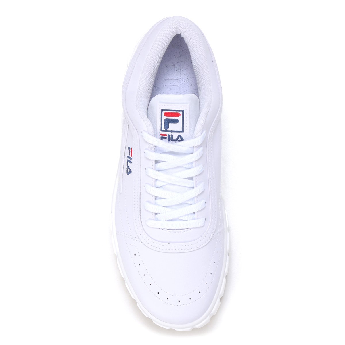 Tênis Fila Classic Court Masculino - Branco+Marinho | Zattini