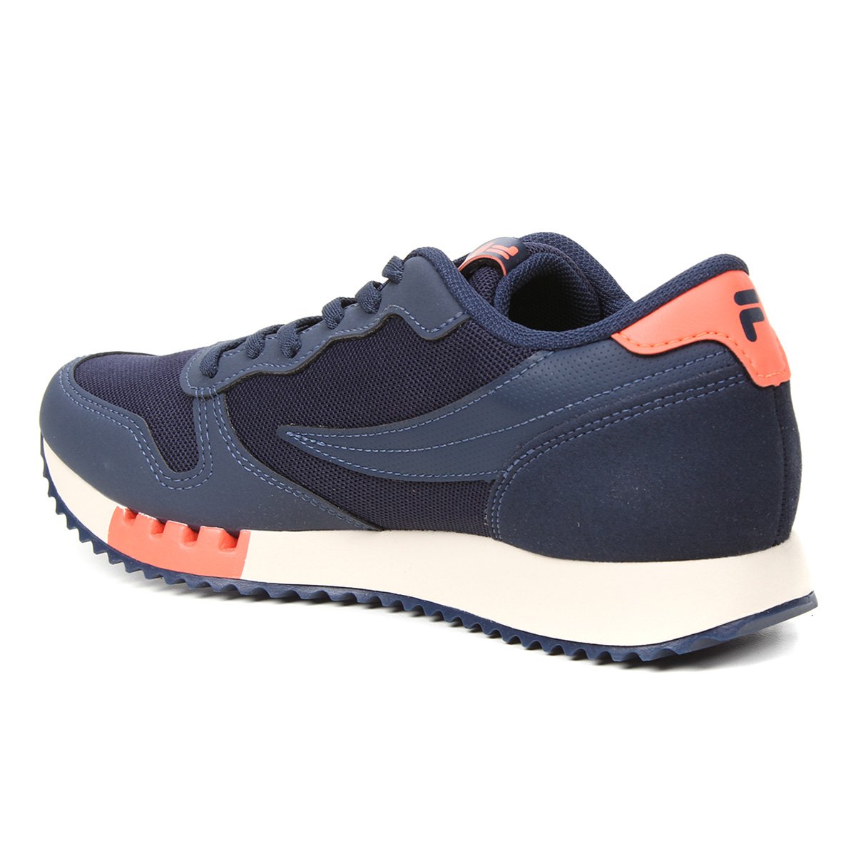 tênis fila euro jogger sport feminino marinho