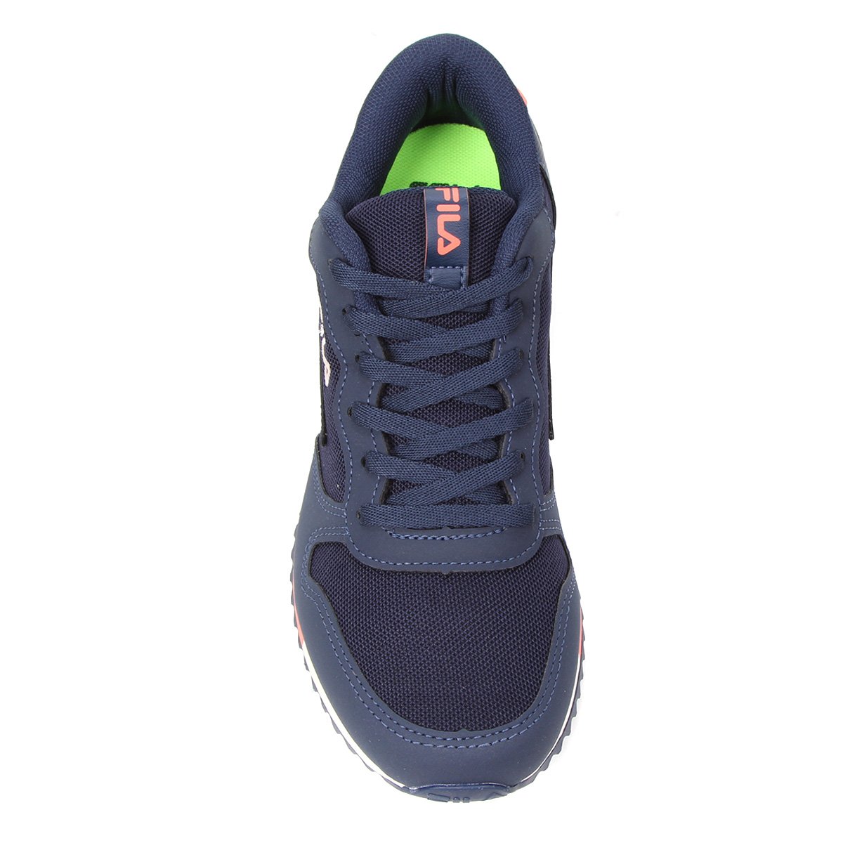 tênis fila euro jogger sport feminino marinho