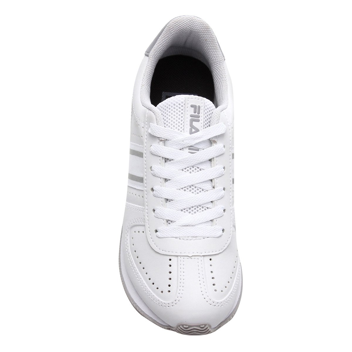 tenis fila retro feminino branco