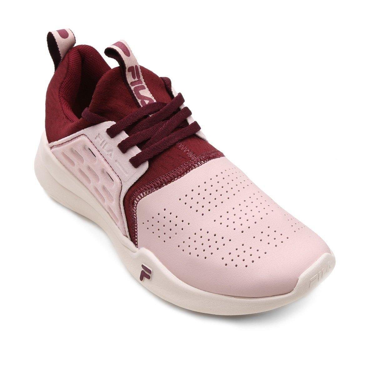 Tênis Fila Flagtrainer Feminino - Rosa Menor preço em Tênis Fila Flagtrainer Feminino - Rosa