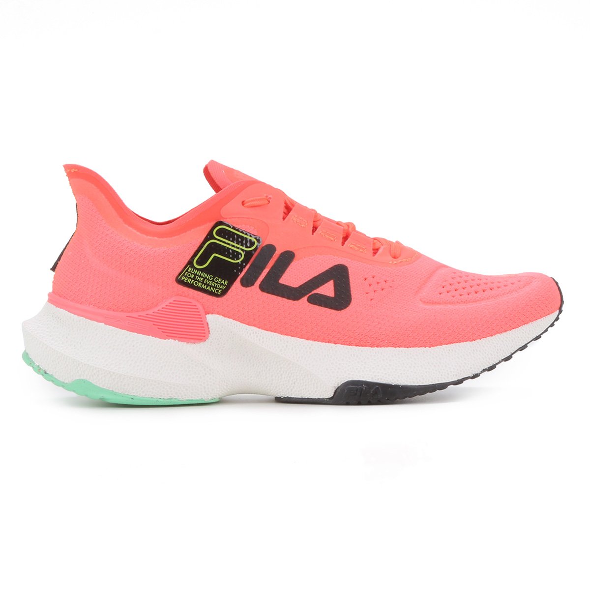 Tenis Fila Float Knit Feminino - Coral Menor preço em Tenis Fila Float Knit Feminino - Coral