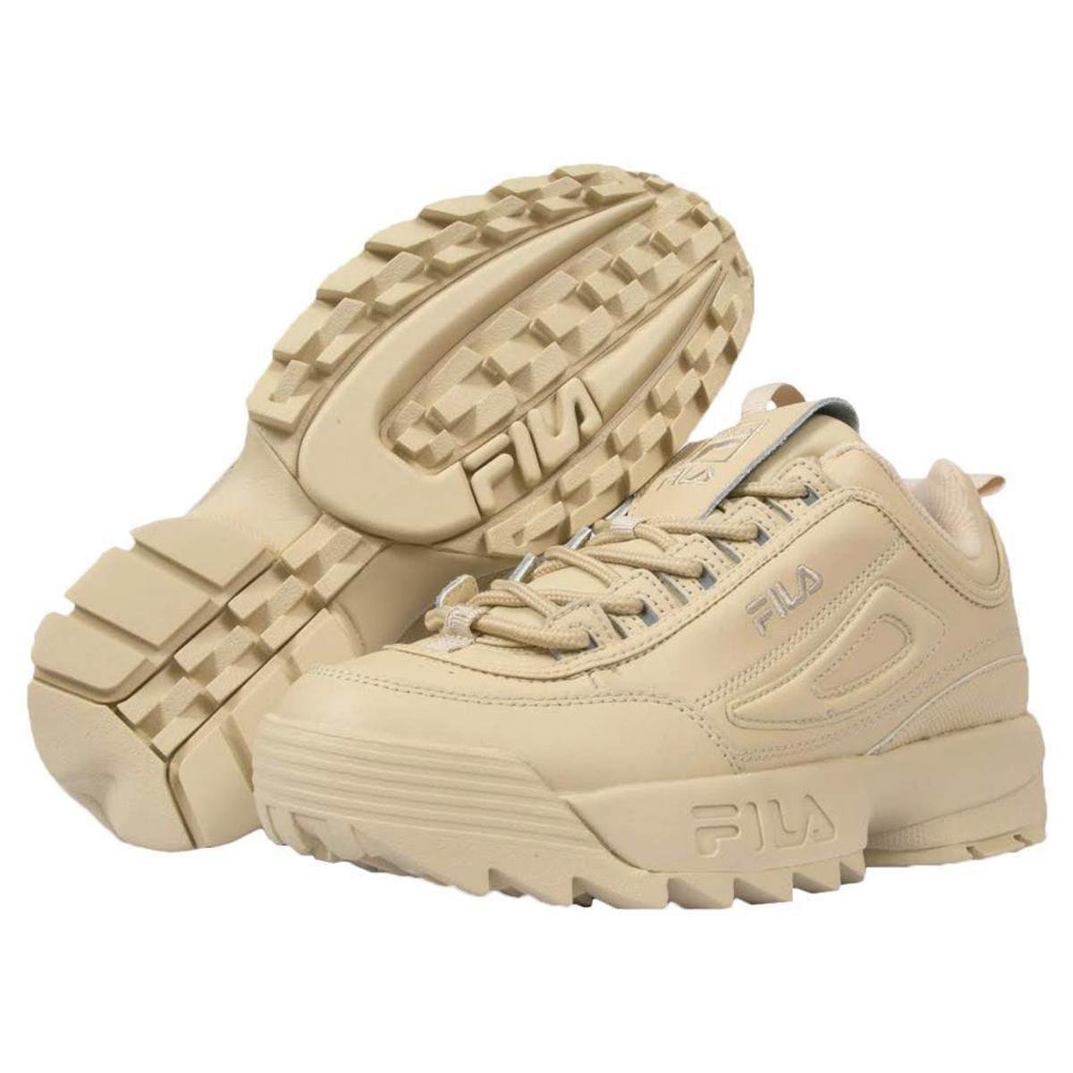 Tênis Fila Footwear Disruptor Ii Autumn Feminino - Areia Menor preço em Tênis Fila Footwear Disruptor Ii Autumn Feminino - Areia