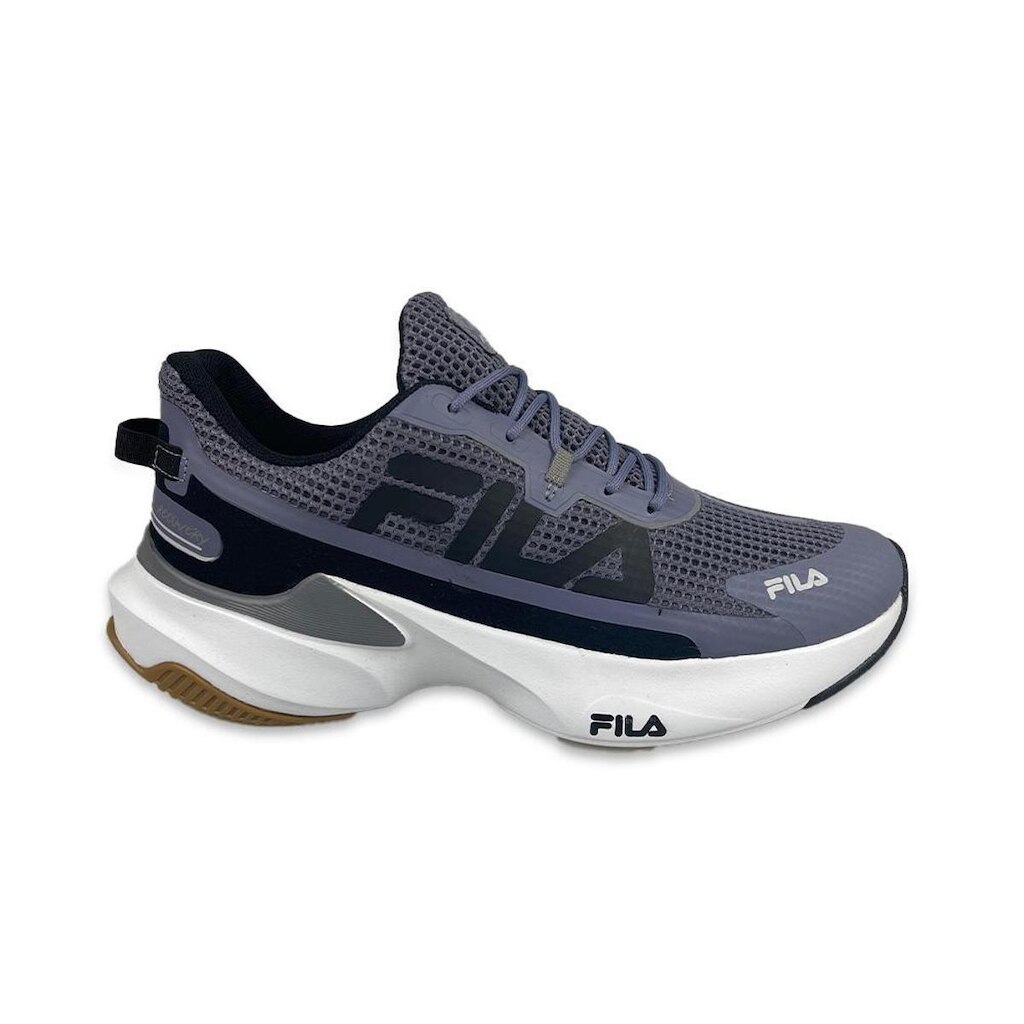 Tênis Fila Recovery Masculino Grafite Preto Cinza