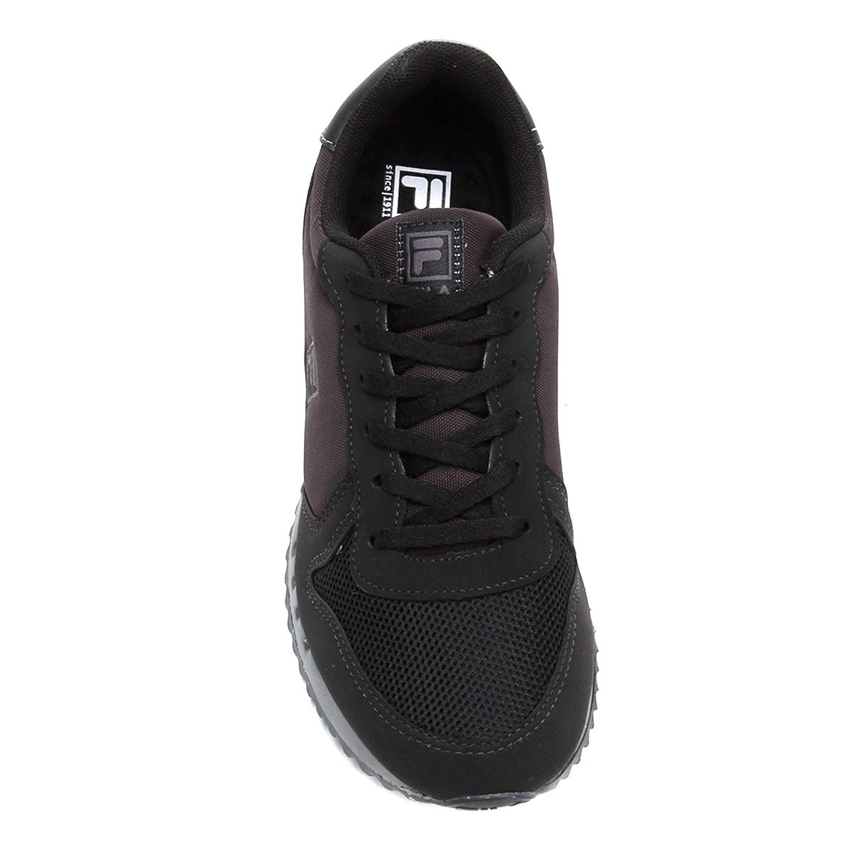 tênis fila retro runner preto