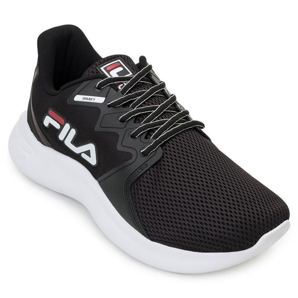 Tênis Fila Sparky Fl20 Masculino - Preto+Vermelho | Zattini
