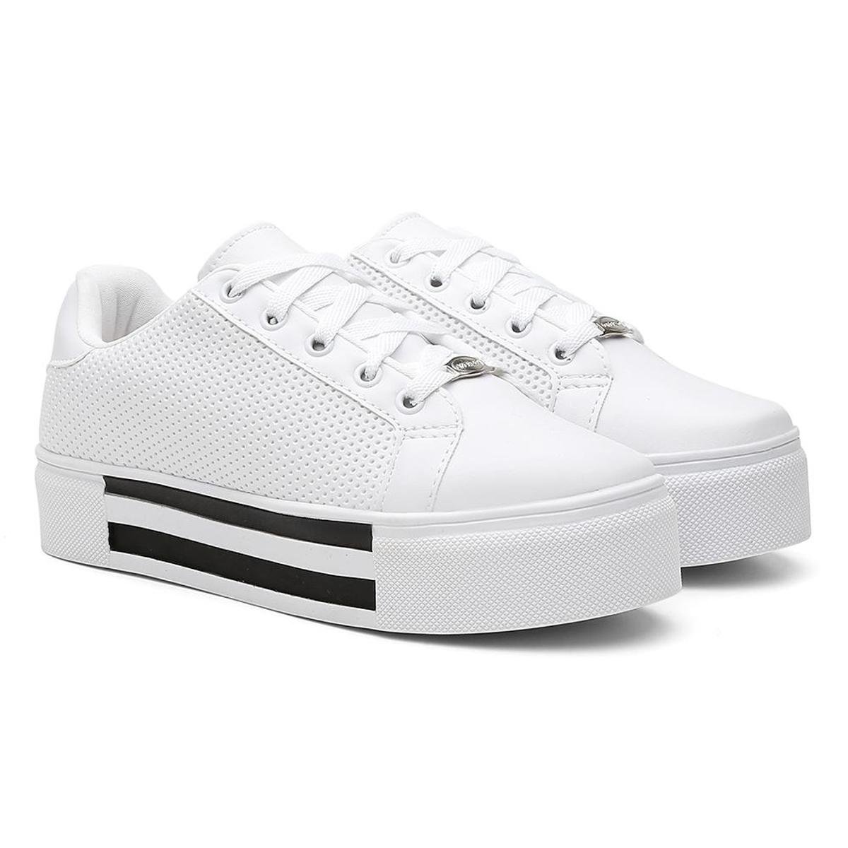 tenis casual feminino sola alta