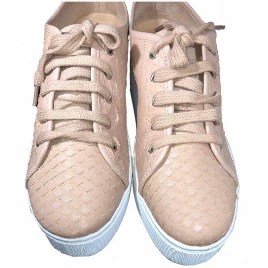 Tênis Masculino Tênis Escama De Peixe Tenis Flatform Giulia Domna