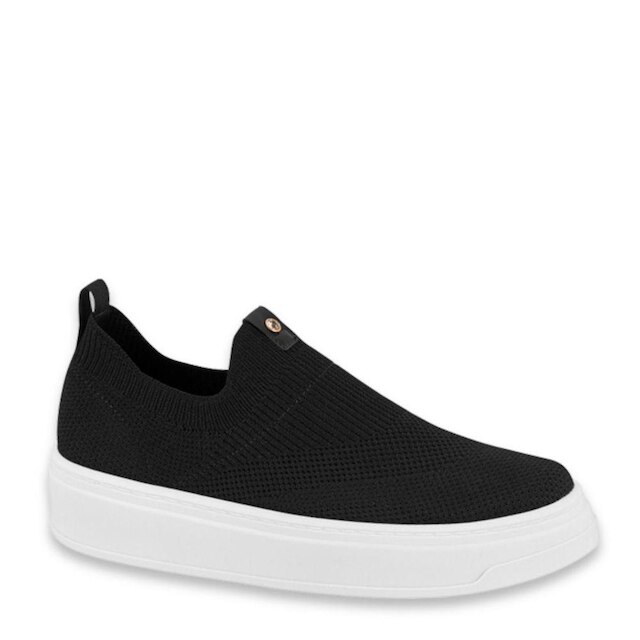 Tênis Flatform Knit Feminino Calce Fácil Beira Rio 4305.116 - Preto - 34