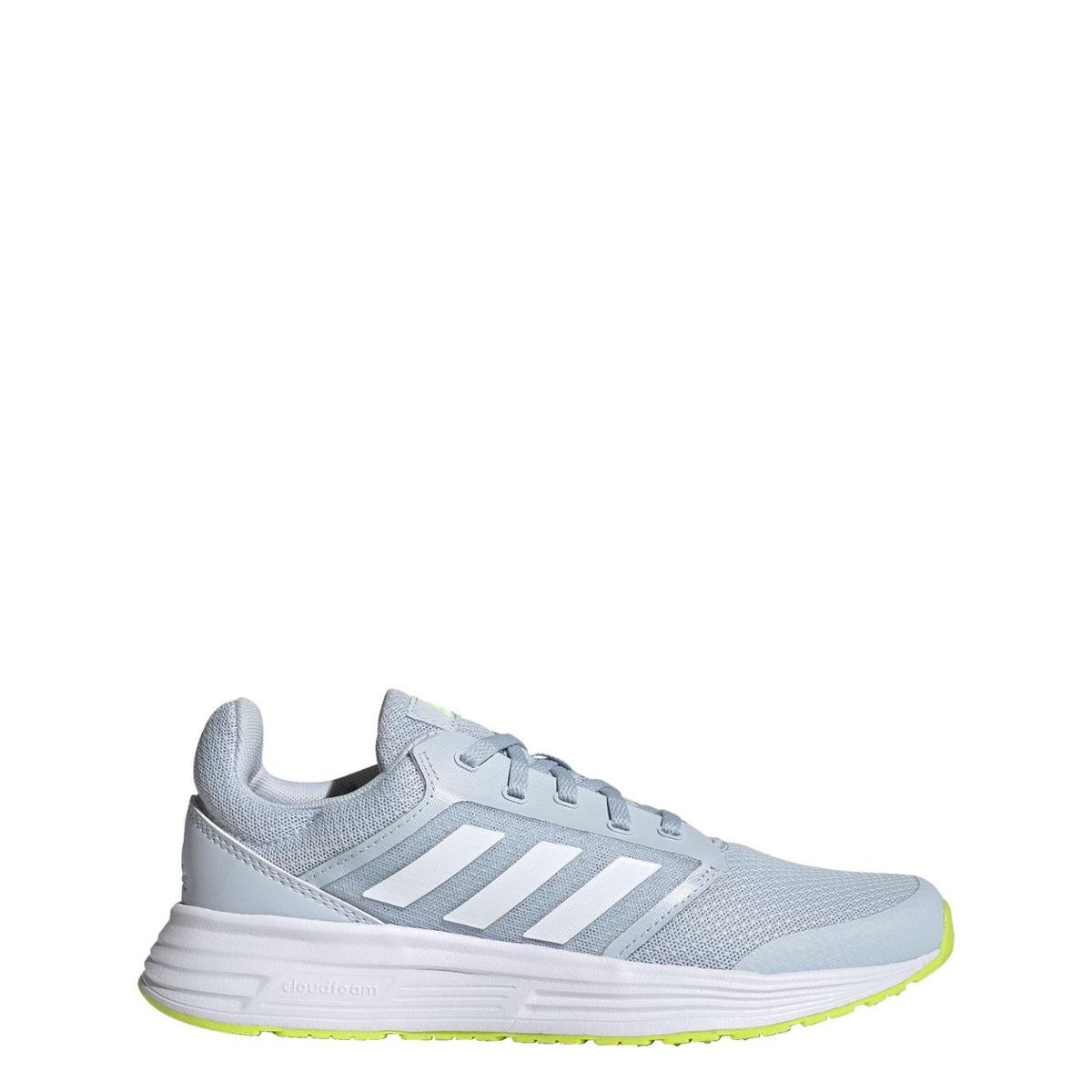 Tênis Galaxy 5-Roxo Adidas - Cinza+Amarelo Menor preço em Tênis Galaxy 5-Roxo Adidas - Cinza+Amarelo