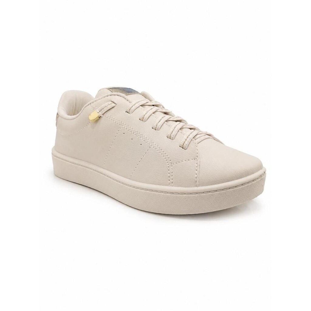 Tênis Godiva V5 Off White Ouro Leveza e Estilo - 34