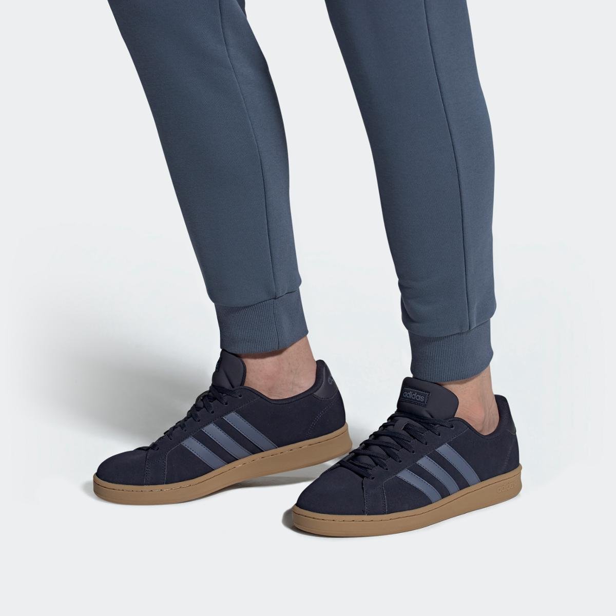 adidas grand court azul