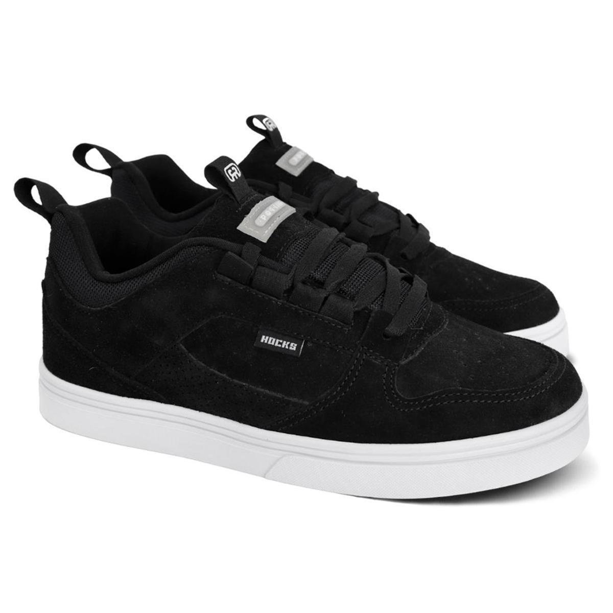 Tênis Hocks Skate Pop Lite Classic Black Menor preço em Tênis Hocks Skate Pop Lite Classic Black
