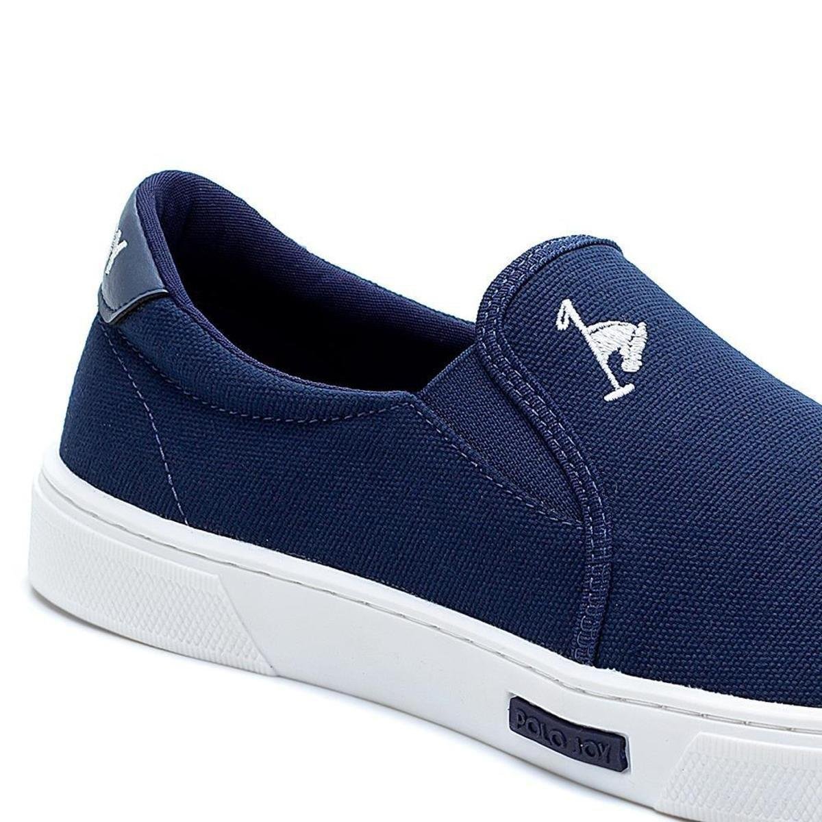 tênis iate masculino polo joy em lona