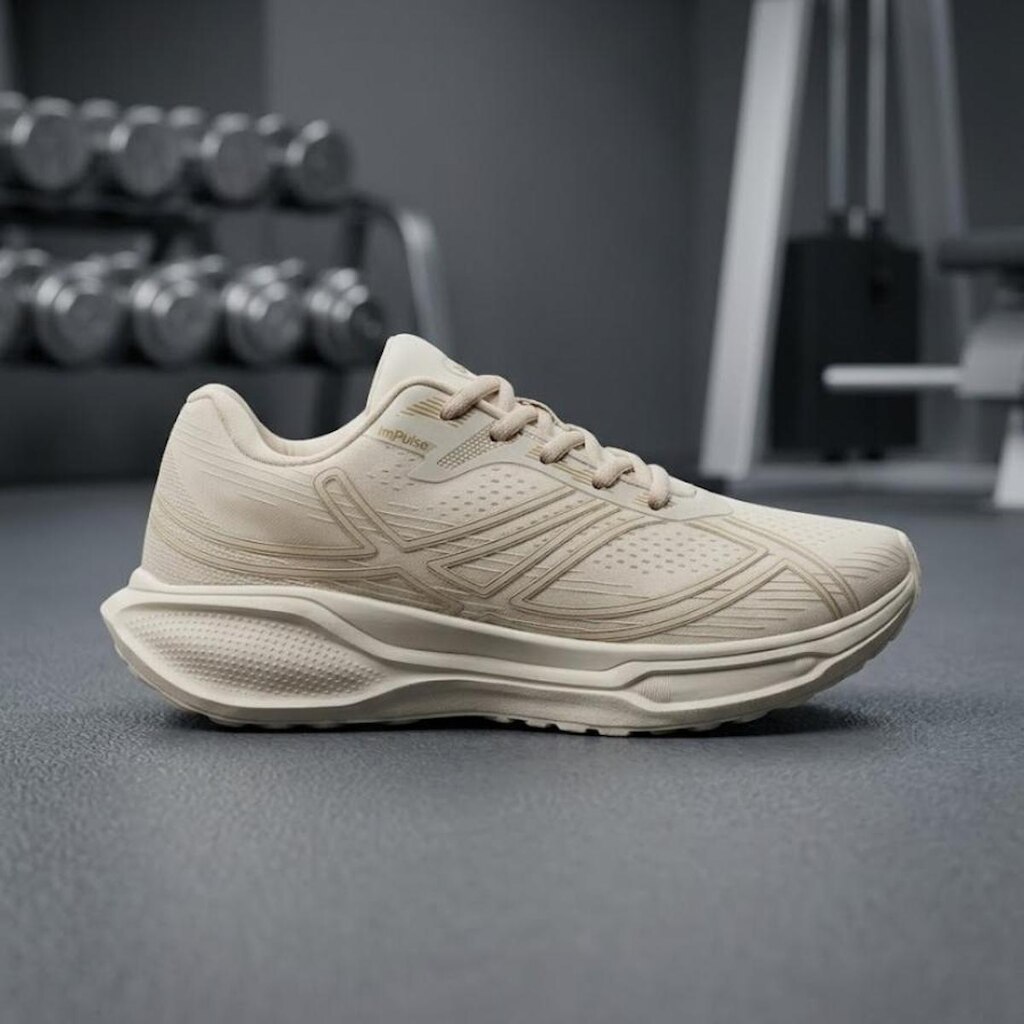 Tênis Impulse Feminino e Masculino Acabamento Premium Para Treino Academia Caminhada