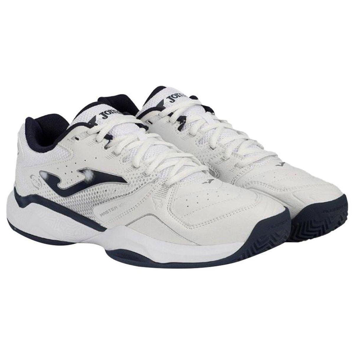 Tênis Indoor Joma Master 1000 Masculino - Branco+Marinho Menor preço em Tênis Indoor Joma Master 1000 Masculino - Branco+Marinho