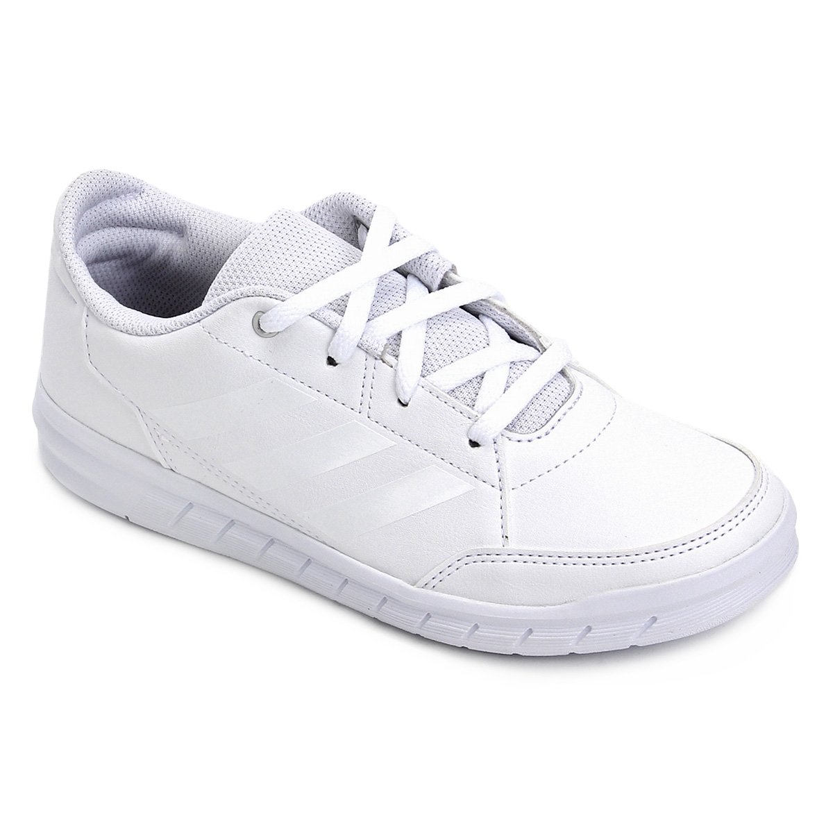 Tênis Infantil Adidas AltaSport Masculino - Branco Menor preço em Tênis Infantil Adidas AltaSport Masculino - Branco