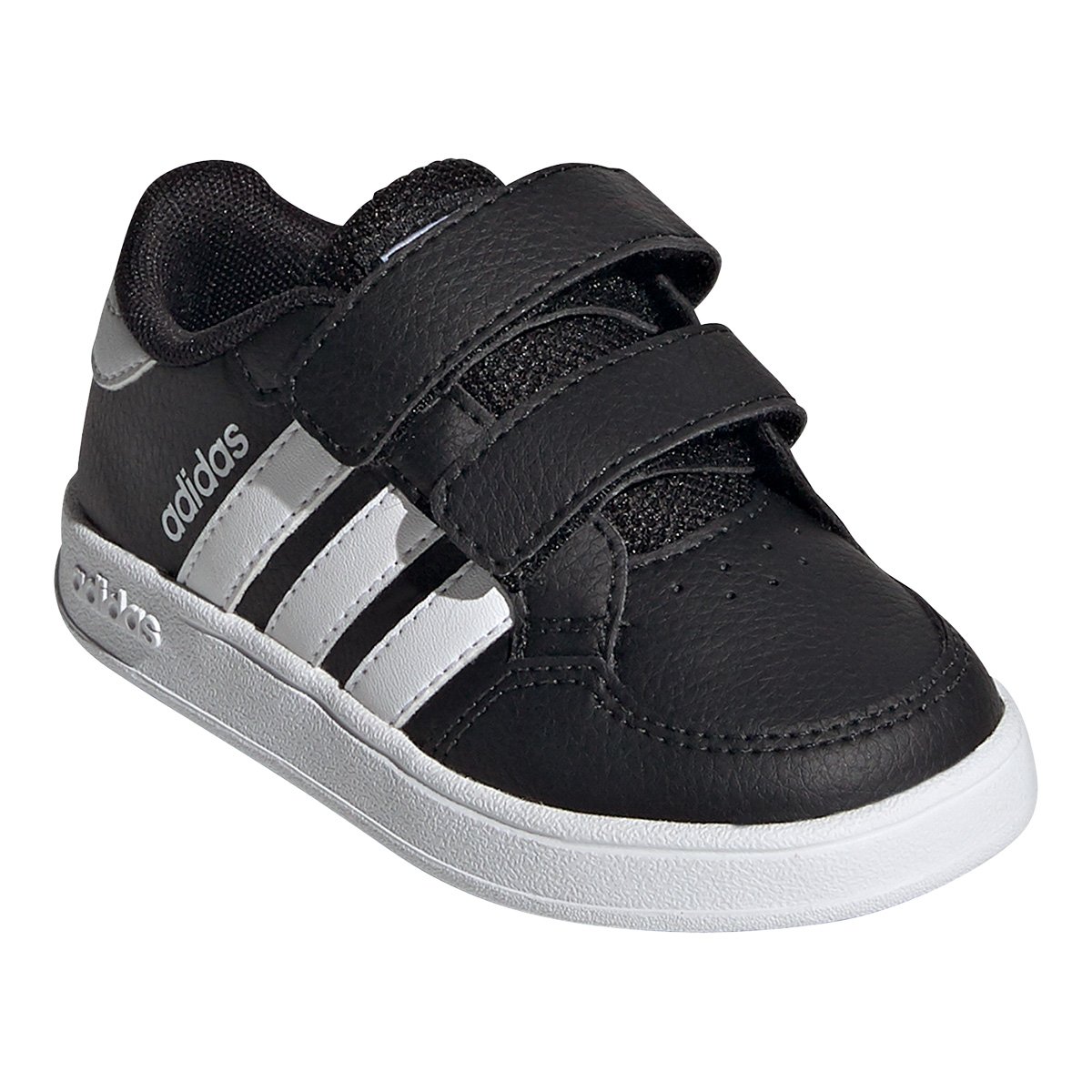 Tênis Infantil Adidas Breaknet I - Preto+Branco Menor preço em Tênis Infantil Adidas Breaknet I - Preto+Branco