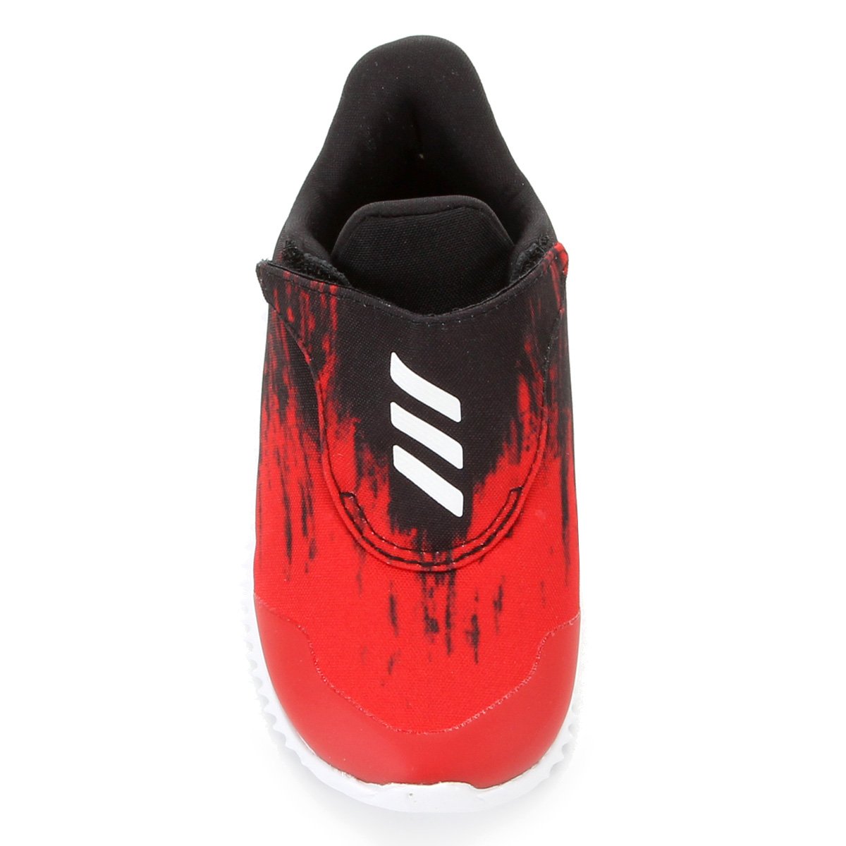 Tênis Infantil Adidas Fortarun Predator AC - Vermelho+Preto | Zattini