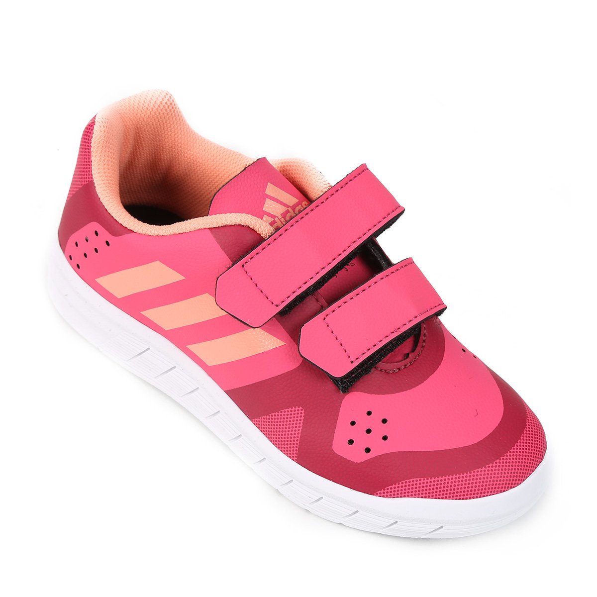 Tênis Infantil Adidas Quicksport Cf 2 C - Rosa Menor preço em Tênis Infantil Adidas Quicksport Cf 2 C - Rosa