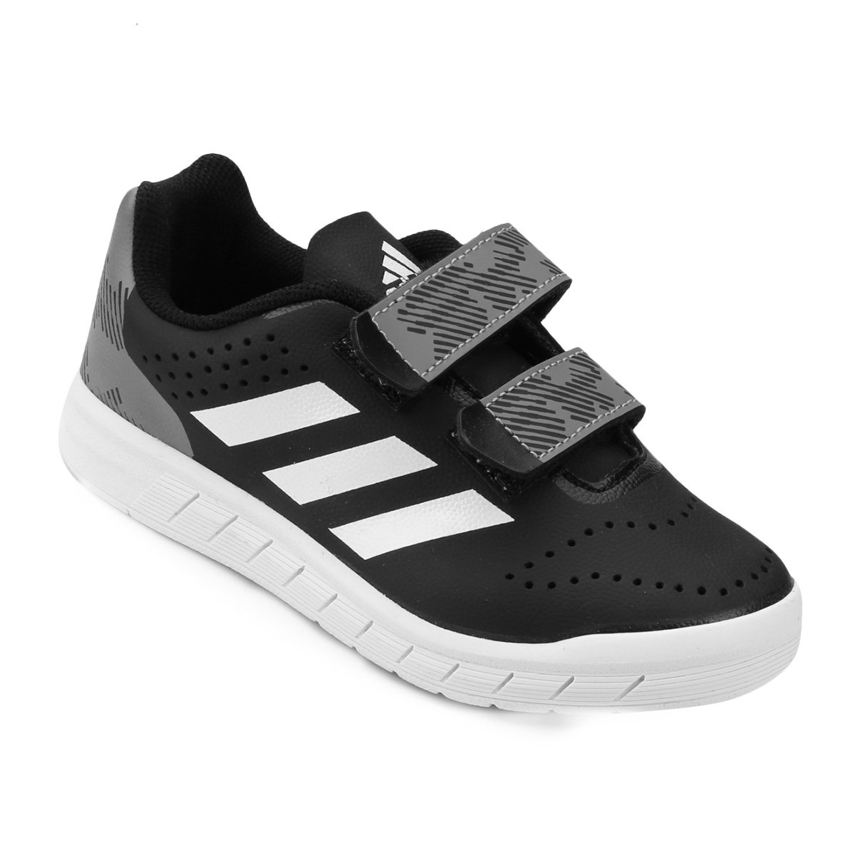 tenis adidas velcro preto