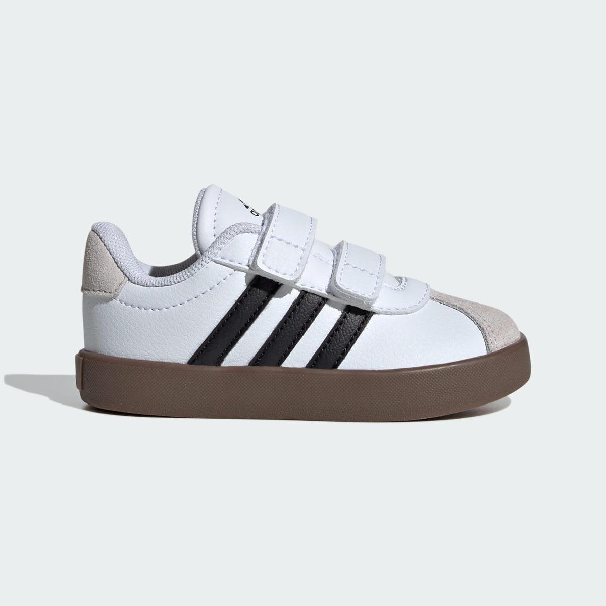 Tênis Infantil Adidas VL Court 3.0 Skateboarding Menor preço em Tênis Infantil Adidas VL Court 3.0 Skateboarding