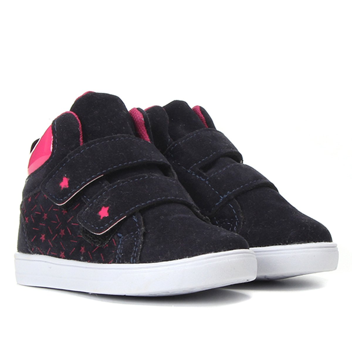 Tênis Infantil Batatinha Street Baby Cano Alto Feminino - Pink Menor preço em Tênis Infantil Batatinha Street Baby Cano Alto Feminino - Pink