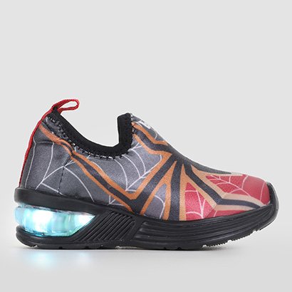 Tênis Infantil Bibi Space Wave Aranha Cano Baixo Menino - Masculino