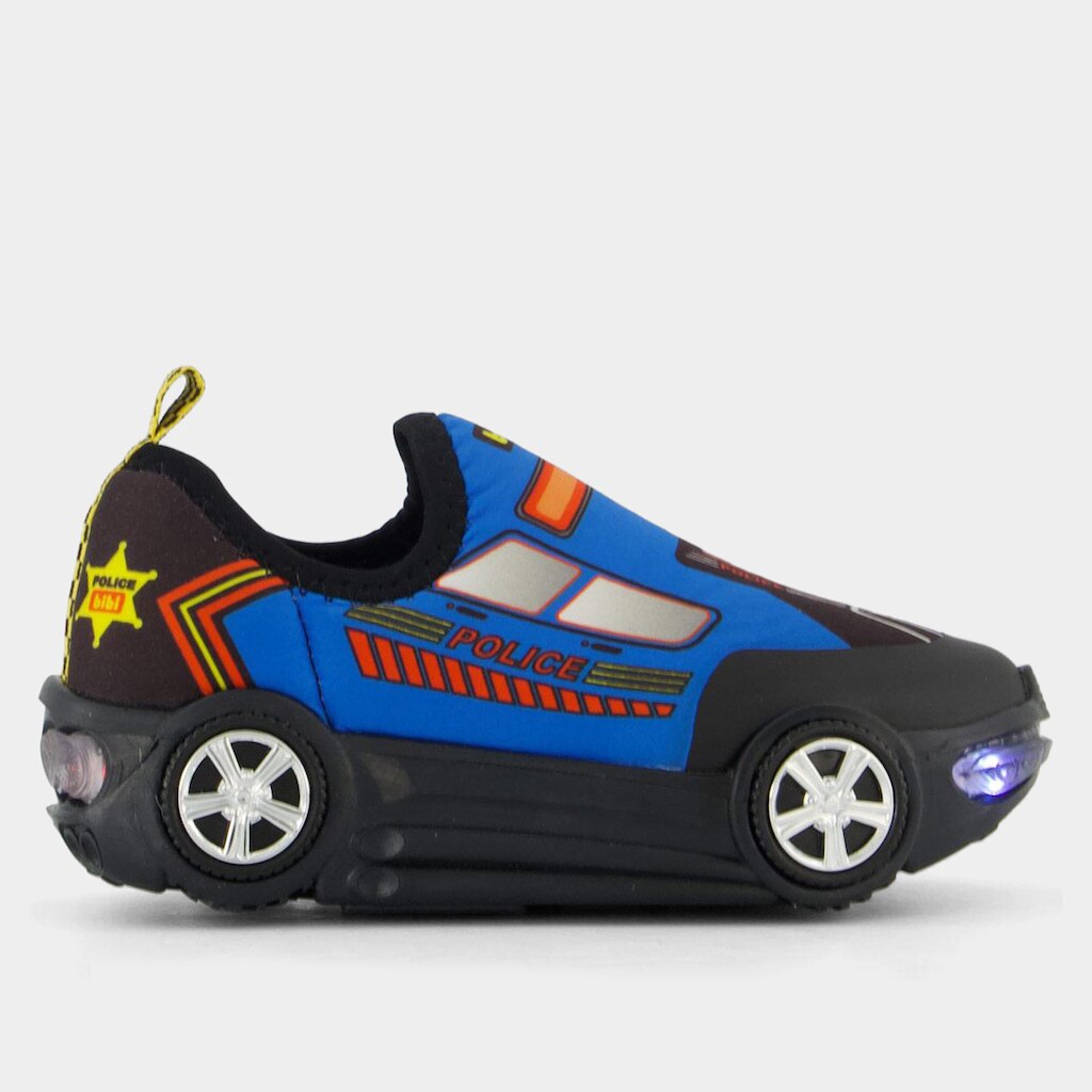 Tênis Infantil Bibi Turbo Com Led Menino