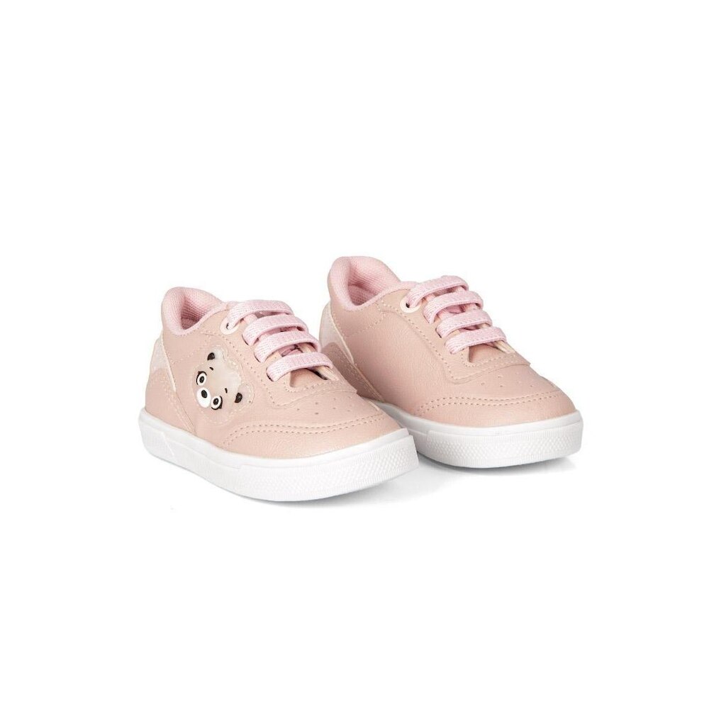 Tênis Infantil Bloompy Ursinho Led Rosa