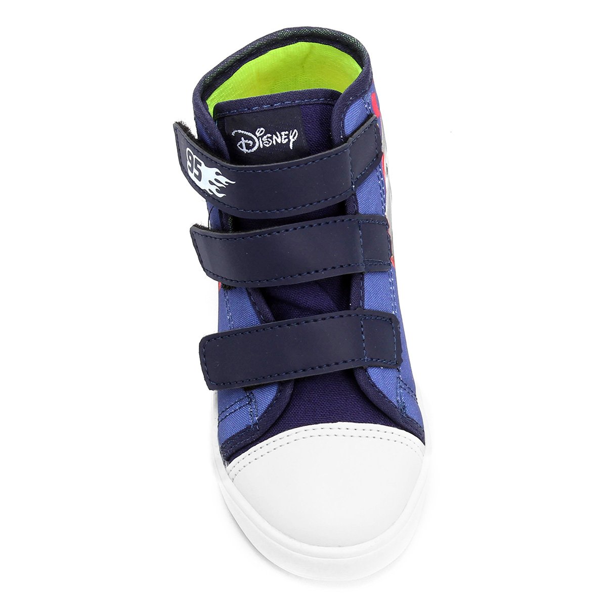 tênis infantil disney relâmpago mcqueen masculino
