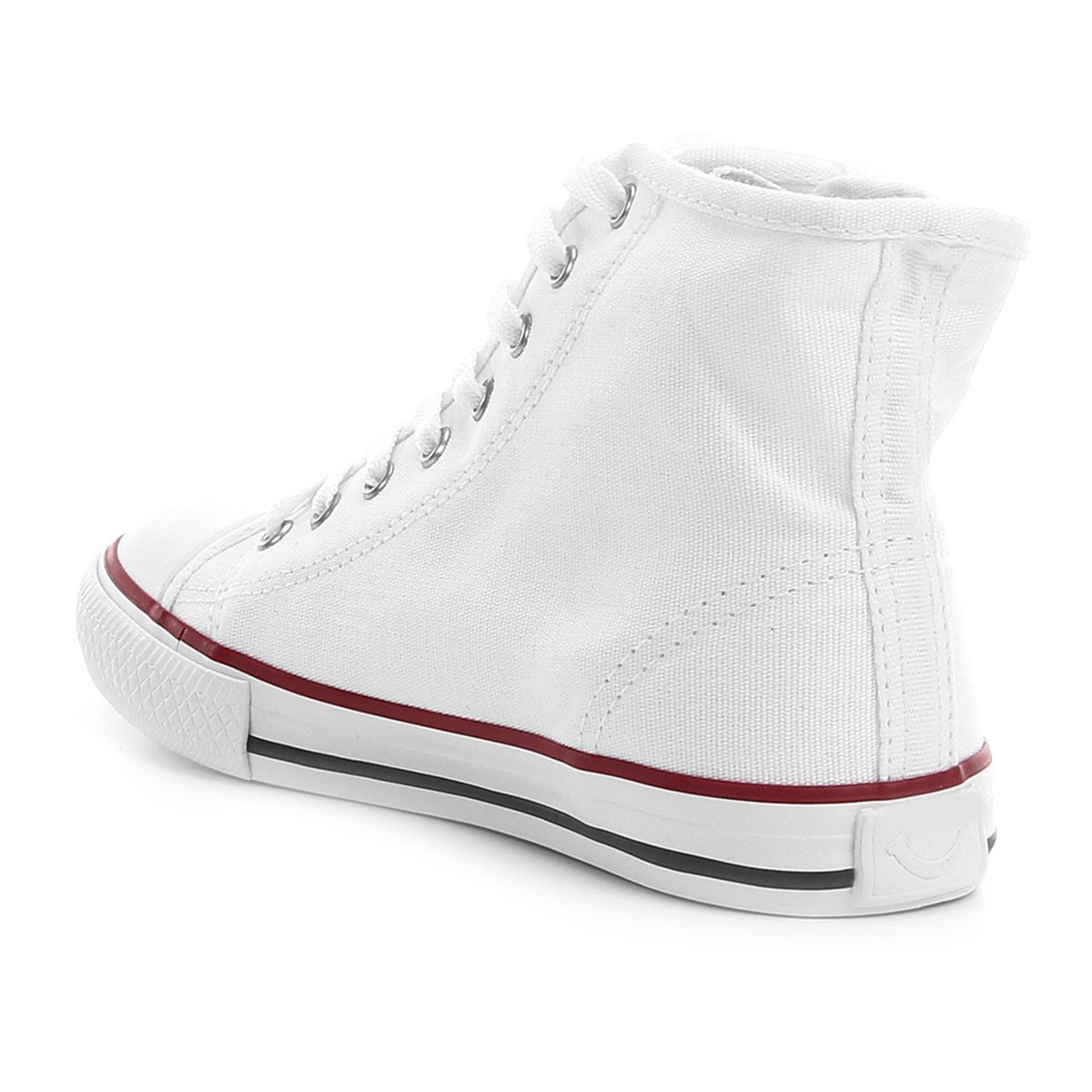 all star cano alto com ziper