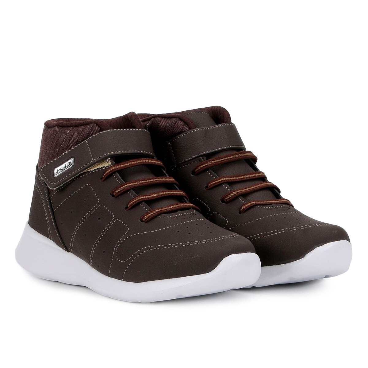 Tênis Infantil Cano Alto Kidy Action Eva Masculino - Marrom | Zattini