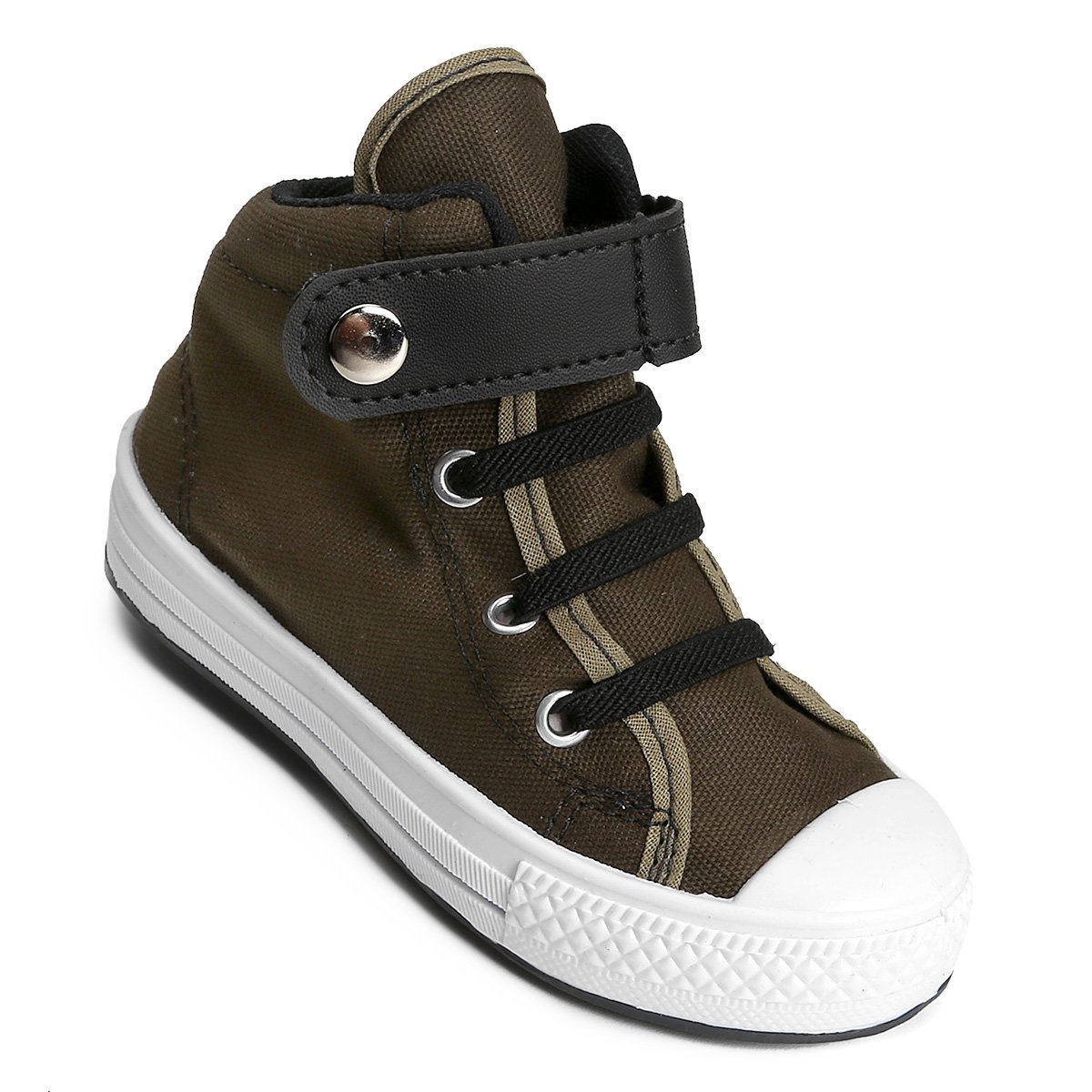 Tênis Infantil Cano Alto Kurz Velcro Liso Masculino - Verde é ruim? Tênis Infantil Cano Alto Kurz Velcro Liso Masculino - Verde é boa?