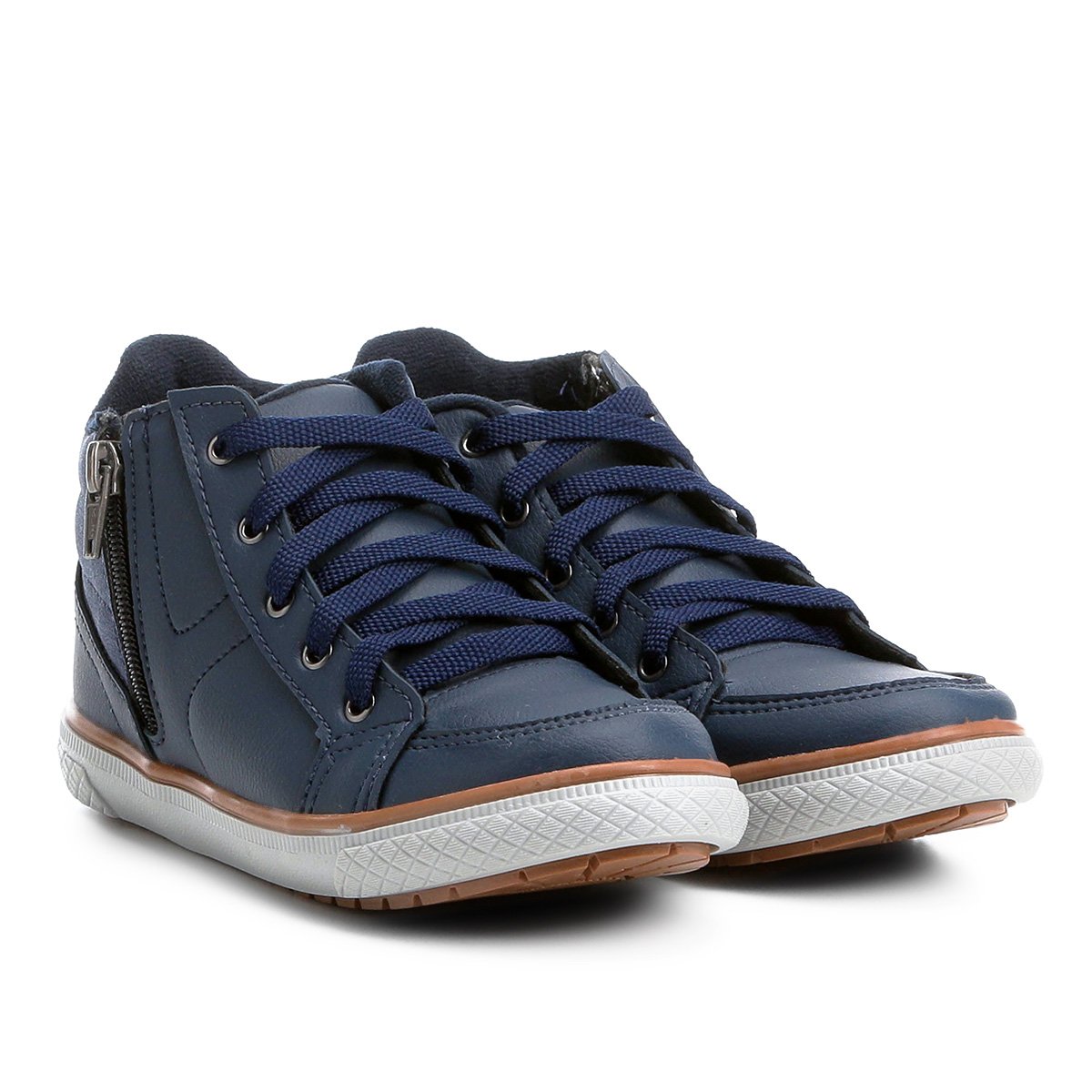 tenis infantil cano alto masculino