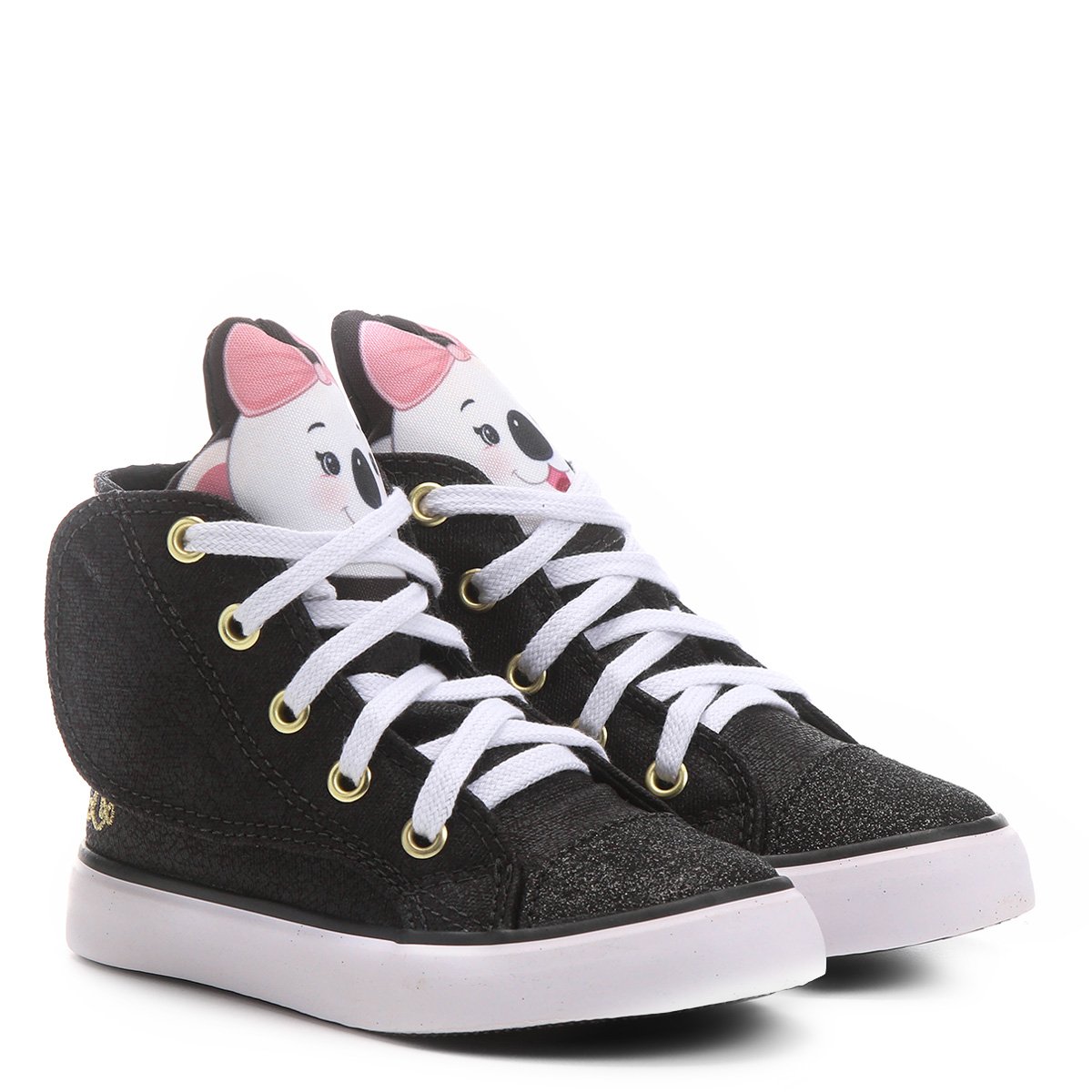 tenis preto lilica ripilica