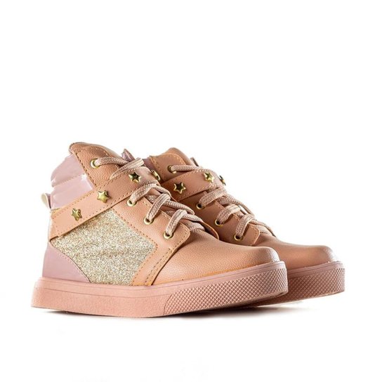 Sapato Bota Sapatos Besni Infantil Cano Alto Tenis Infantil Besni