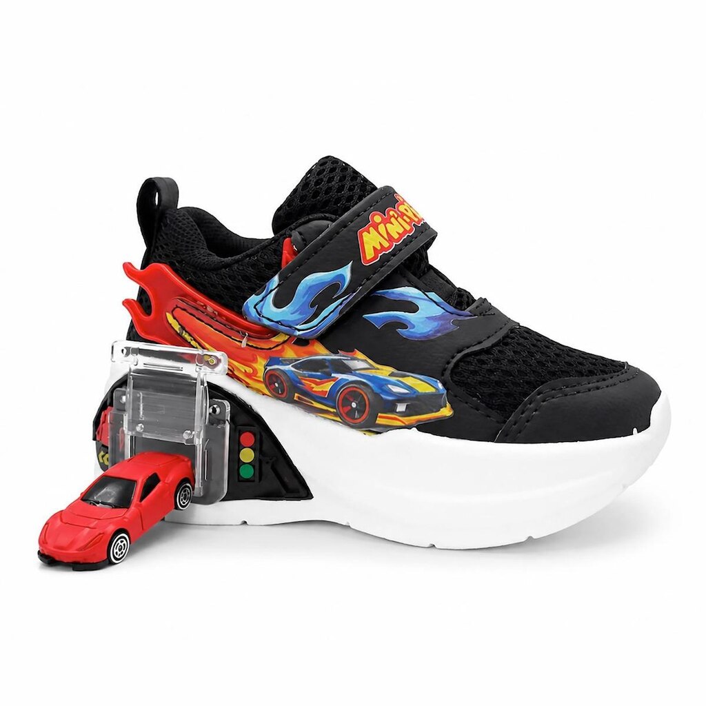 Tênis Infantil Carrinho Minipé Hot Wheels Meninos Masculino