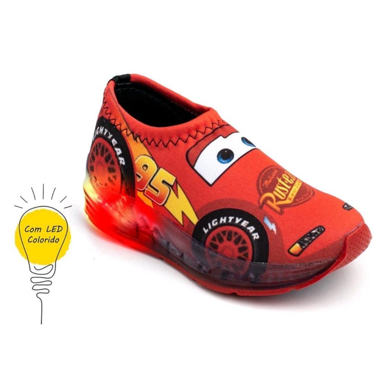 Infantil Masculino Tênis RelÂmpago Mcqueen Pijama Masculino