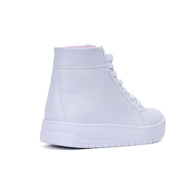 Tênis Infantil Casual Menina Fashion Cano Alto