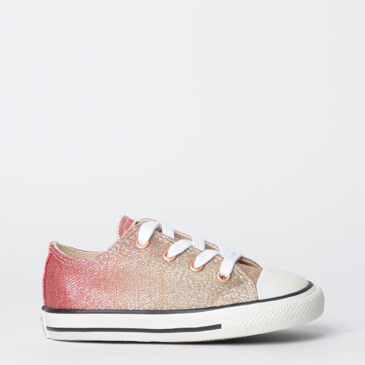 all star infantil dourado