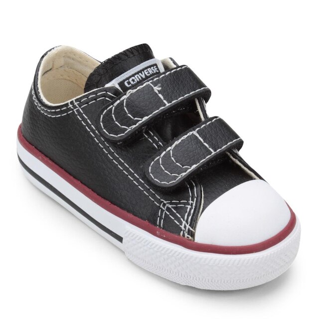 Tênis Infantil Couro Converse All Star Chuck Taylor 2V