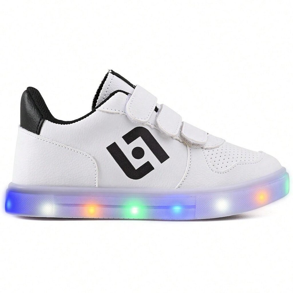 Tenis Infantil De Led Casual Escolar Sapatenis Homem Street Calce Facil