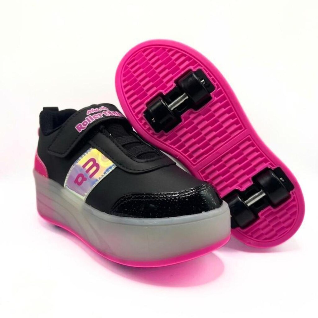 Tênis Infantil de Rodinha Roller Conforto Skatenis Patins Divertido