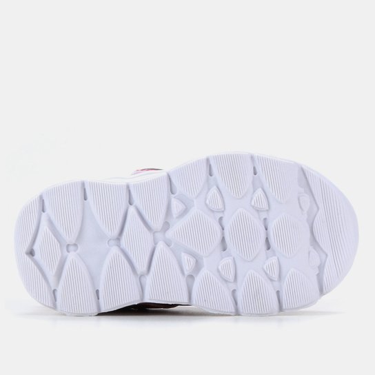 Tênis Infantil Disney Carros Led Masculino - Vermelho