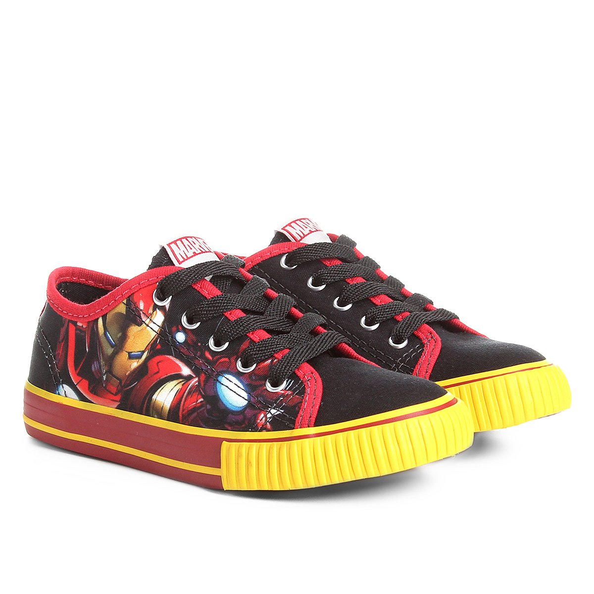 tenis infantil homem de ferro