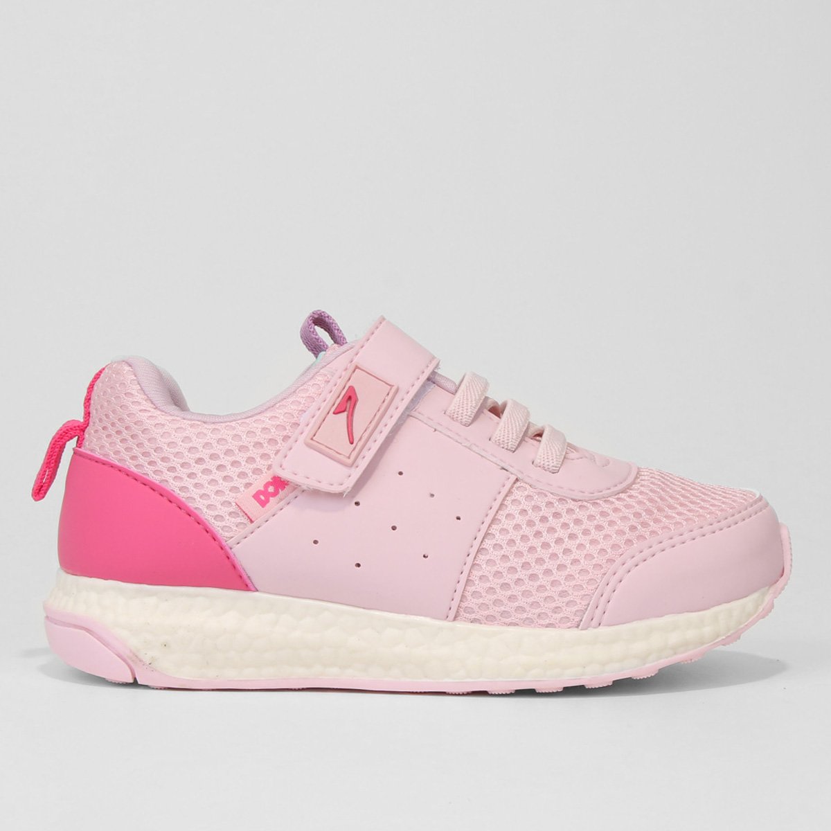 Tênis Infantil Dok Soft Feminino - Rosa+Pink Menor preço em Tênis Infantil Dok Soft Feminino - Rosa+Pink